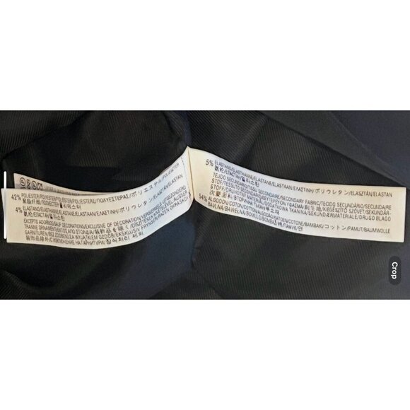 Zara Double Breasted Long Tuxedo Blazer Jacket - Picture 7 of 8